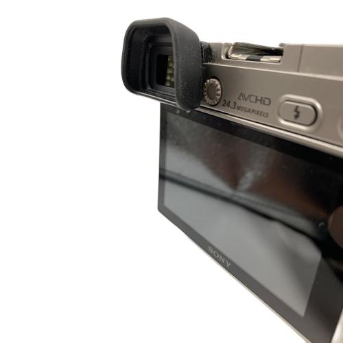 SONY (ソニー) デジタル一眼レフカメラ ILCE-6000 ダブルズームレンズキット α6000 キズ有