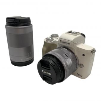 CANON (キヤノン) ミラーレス一眼カメラ EOS Kiss M2 ダブルズームキット ヨゴレ有