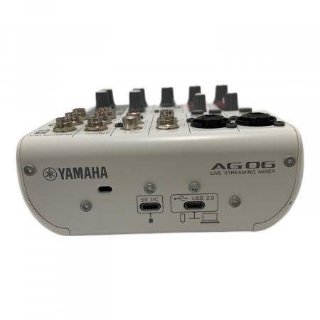 YAMAHA (ヤマハ) オーディオインターフェイス ケーブル欠品 AG 06 MK2