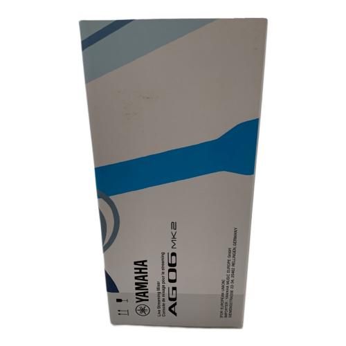 YAMAHA (ヤマハ) オーディオインターフェイス ケーブル欠品 AG 06 MK2 動作未確認 -