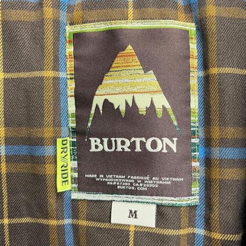 BURTON (バートン) スノーボードウェア(ジャケット) メンズ SIZE M ブラック