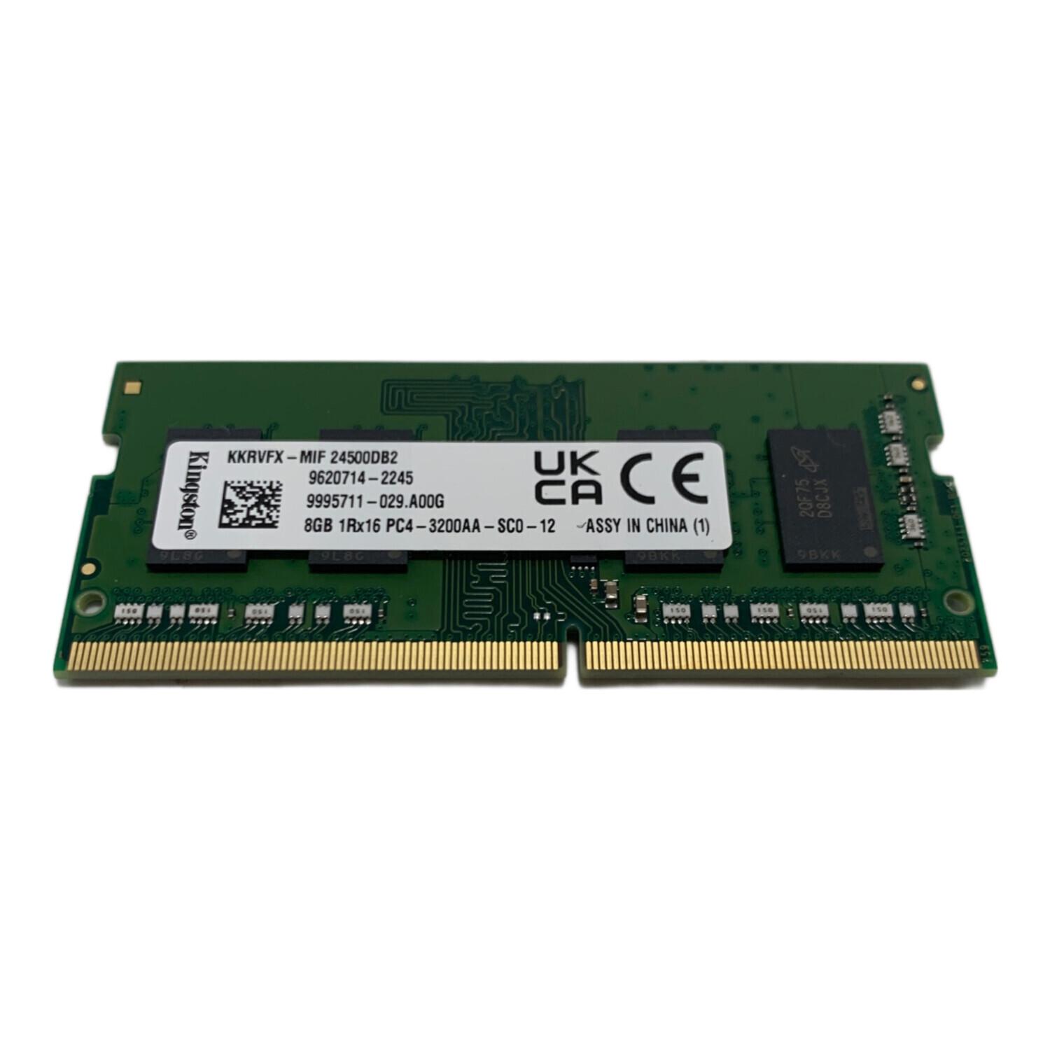 KINGSTON (キングストン) ノートPC用メモリ DDR4 8GB×2枚 16GB 3200MHz