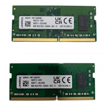 KINGSTON (キングストン) ノートPC用メモリ DDR4 8GB×2枚 16GB 3200MHz/※箱と内容物が違います