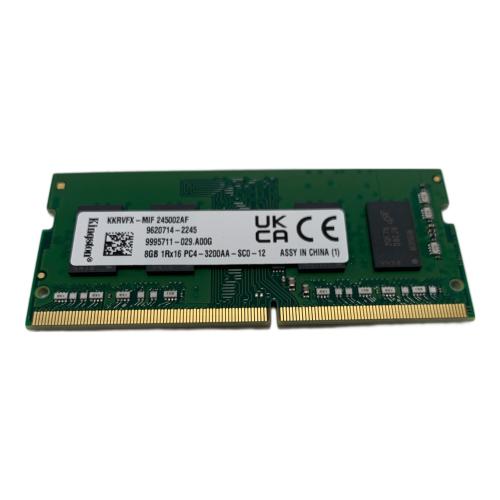 KINGSTON (キングストン) ノートPC用メモリ DDR4 8GB×2枚 16GB 3200MHz/※箱と内容物が違います