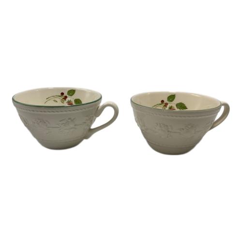 Wedgwood (ウェッジウッド) カップ&ソーサー フェスティビティ ラズベリー