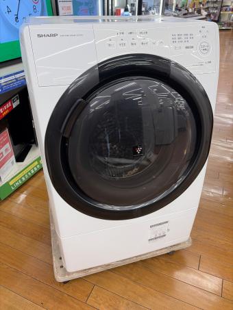 SHARP (シャープ) ドラム式洗濯乾燥機 ES-S7G-WR 2022年製 226 スパナ欠品