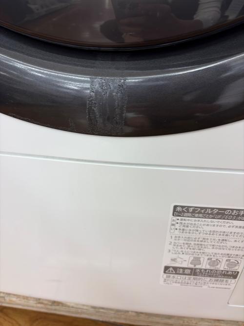 SHARP (シャープ) ドラム式洗濯乾燥機 ES-S7G-WR 2022年製 226 スパナ欠品