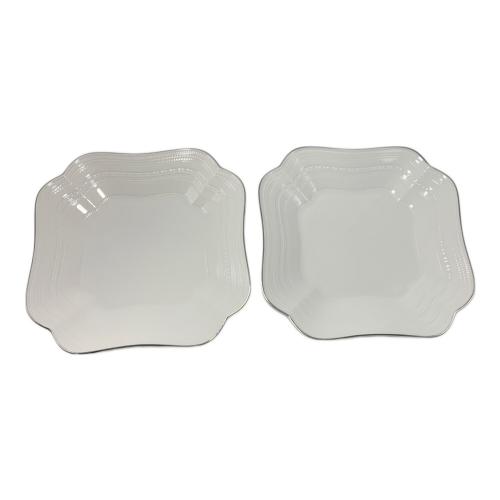 Wedgwood (ウェッジウッド) プレート インタグリオプラチナスクエアディッシュ