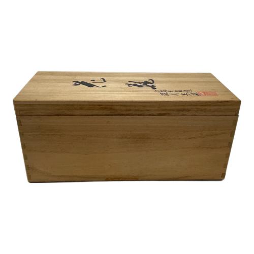 深川製磁 (フカガワセイジ) 花瓶 スカイブルー/木箱付き