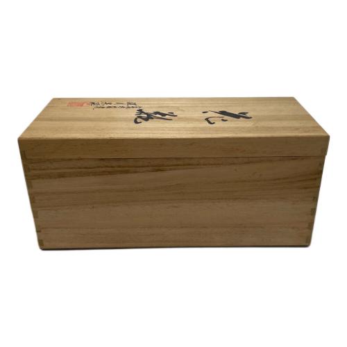 深川製磁 (フカガワセイジ) 花瓶 スカイブルー/木箱付き