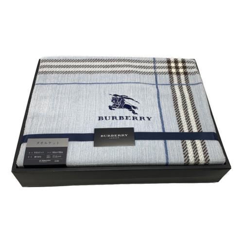 BURBERRY (バーバリー) タオルケット シングル(幅140×長さ200cm)