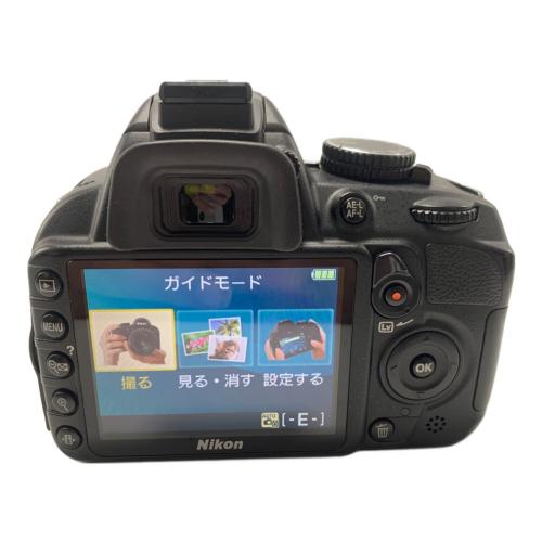 Nikon (ニコン) デジタル一眼レフカメラ D3100 レンズ:af-nikkor 18-55mm 1:3-5.6G
