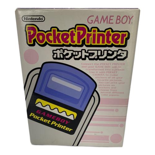 Nintendo (ニンテンドー) GAMEBOY ポケットプリンタ MGB-007 取説傷み有り