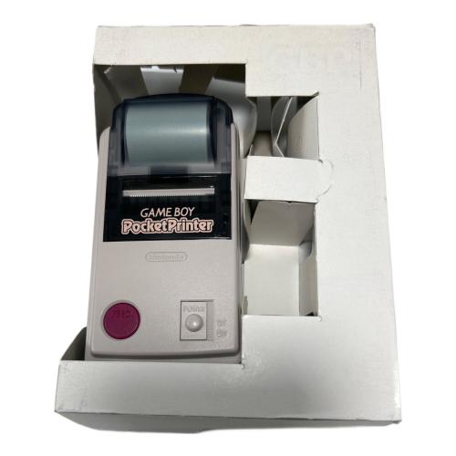 Nintendo (ニンテンドー) GAMEBOY ポケットプリンタ MGB-007 取説傷み有り