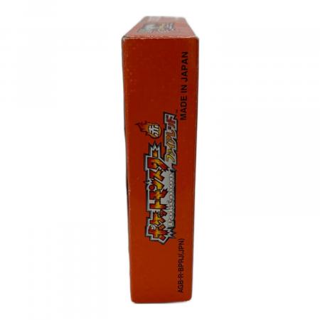 【良品】ポケットモンスター ファイアレッド 付属品完備 ゲームボーイアドバンス 良品】ポケットモンスター ファイアレッド 付属品完備 ゲームボーイ