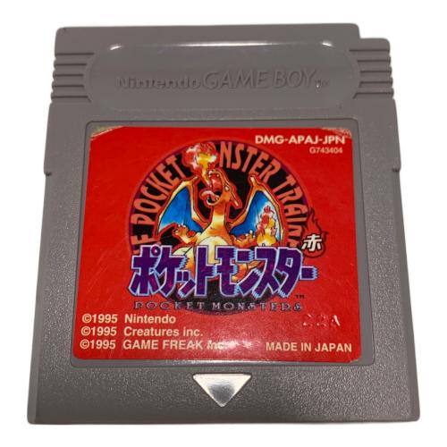 Nintendo (ニンテンドー) ポケットモンスター赤 ゲームボーイ用ソフト