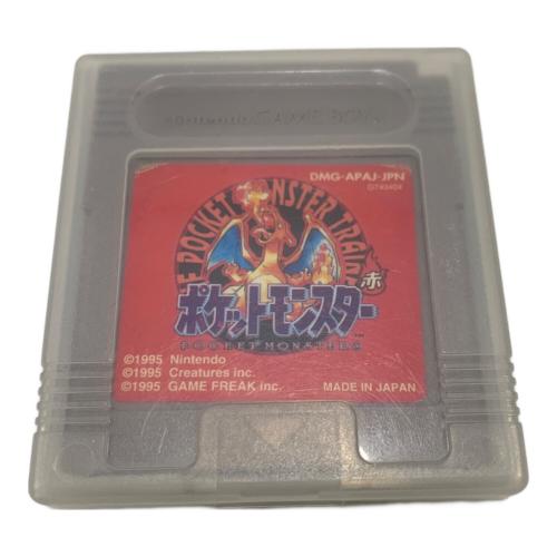 ポケットモンスター赤 ゲームボーイ対応 楽天市場】ポケットモンスター 赤 ゲームボーイの通販