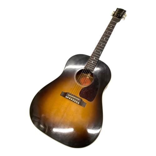 GIBSON (ギブソン) エレアコギター J-45 1999年製年製 ピックアップ搭載(FISHMAN Acoustic Matrix NATURAL I) 白ボタン独立ペグ