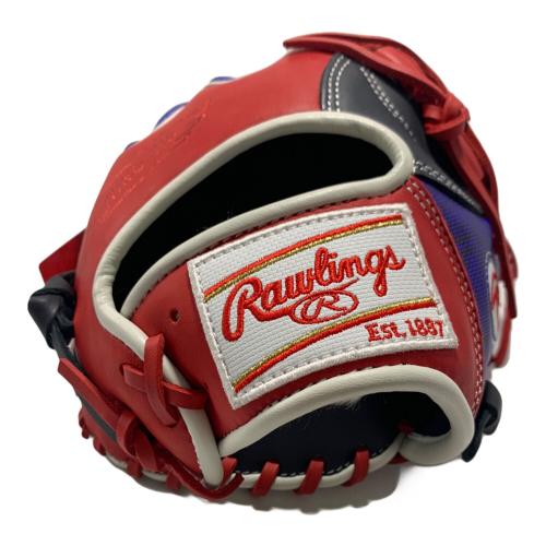 RAWLINGS (ローリングス) 軟式グローブ GR5HMWTN55W レッド×ブルー
