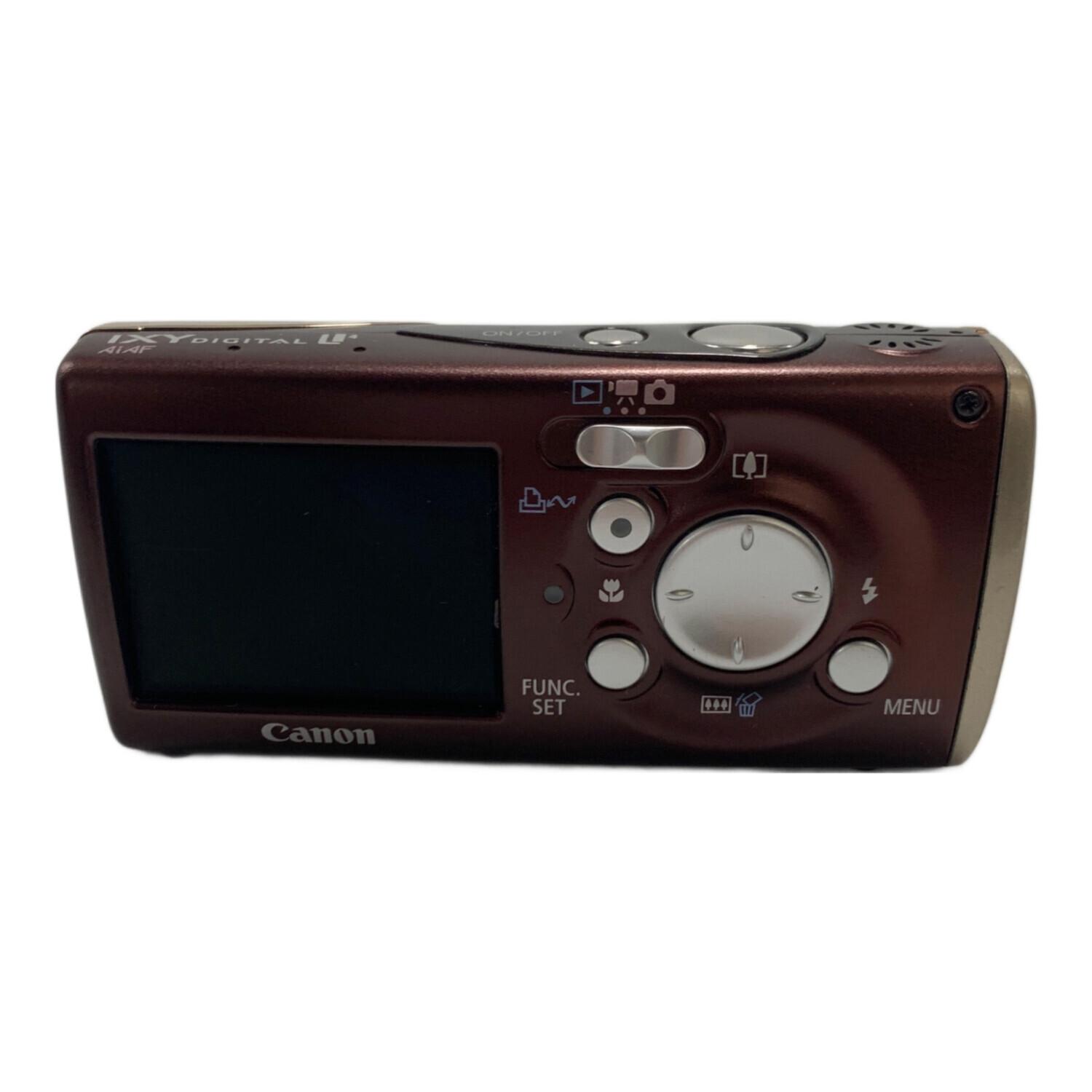 美品＊Canon IXY DIGITAL L4レッド CANON (キヤノン) コンパクトデジタルカメラ IXY DIGITAL L4