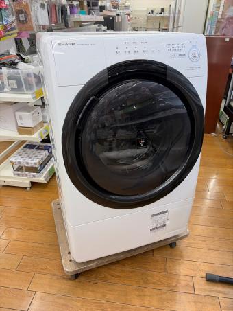 SHARP (シャープ) ドラム式洗濯乾燥機 ES-S7G-WR 2022年製