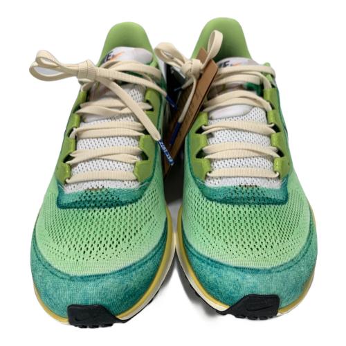 NIKE (ナイキ) ランニングシューズ IH3583-999 Air Zoom Pegasus 41 “Waffle Racer” メンズ SIZE 26.5cm グリーン