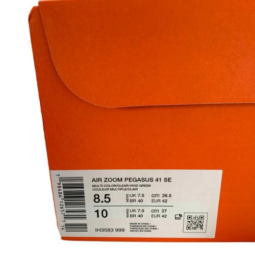 NIKE (ナイキ) ランニングシューズ IH3583-999 Air Zoom Pegasus 41 “Waffle Racer” メンズ SIZE 26.5cm グリーン