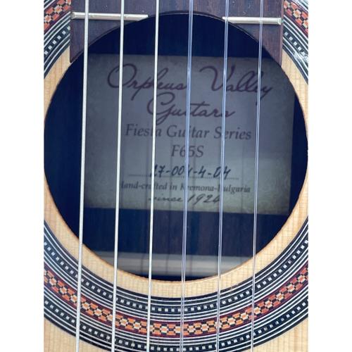 Orpheus Valley クラシックギター F65S 2026/03検品時12F 3.0-2.25mm
