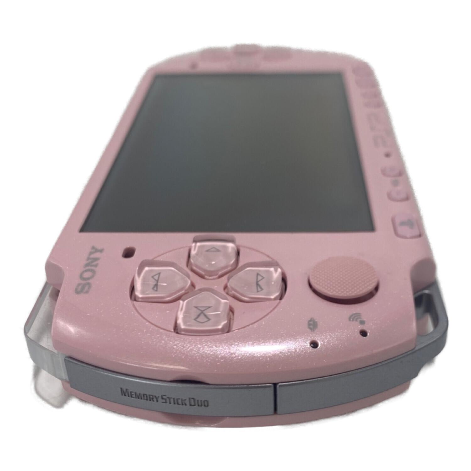 SONY (ソニー) PSP PSP-3000 ブロッサム・ピンク/液晶内にホコリ有