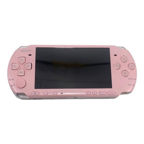 SONY (ソニー) PSP PSP-3000 ブロッサム・ピンク/液晶内にホコリ有/バテリー欠品/メモステ2GB付