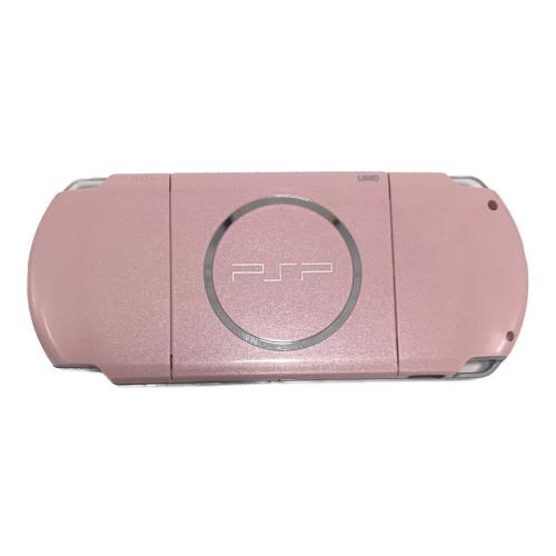 SONY (ソニー) PSP PSP-3000 ブロッサム・ピンク/液晶内にホコリ有/バテリー欠品/メモステ2GB付