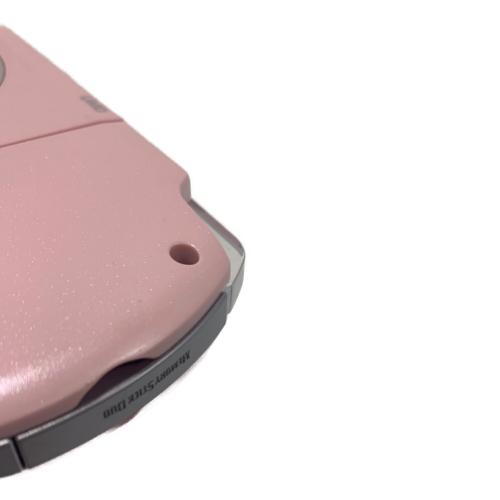 SONY (ソニー) PSP PSP-3000 ブロッサム・ピンク/液晶内にホコリ有/バテリー欠品/メモステ2GB付