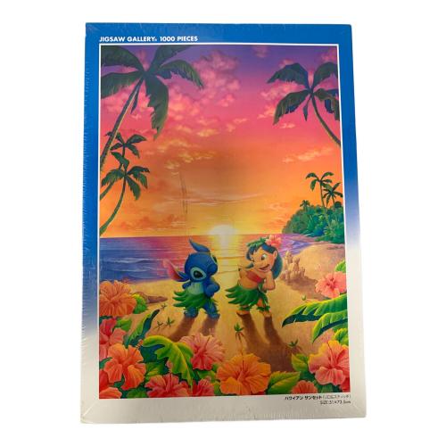 ハワイアン サンセット （リロ&スティッチ） パズル 51×73.5cm JIGSAW GALLERY 1000 PIECES