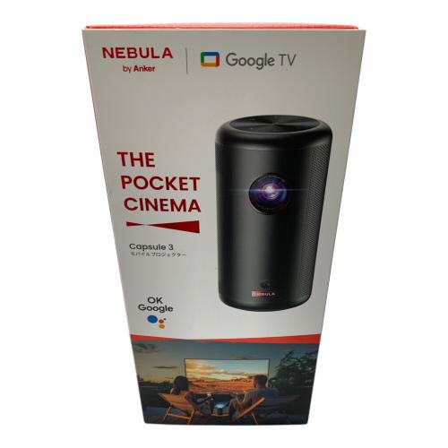 Anker (アンカー) モバイルプロジェクター D2425N11 Nebula Capsule 3