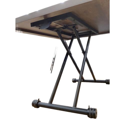 武田コーポレーション 昇降テーブル ブラウン×ブラック