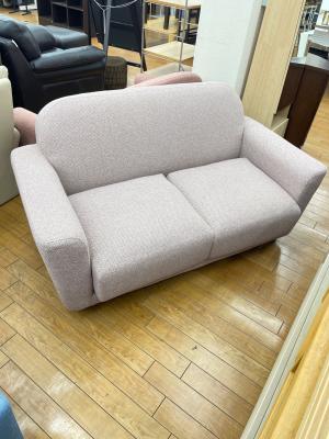 Franc franc (フランフラン) 2人掛けソファー ヌボラ ピンク系 ファブリック ヌボラ