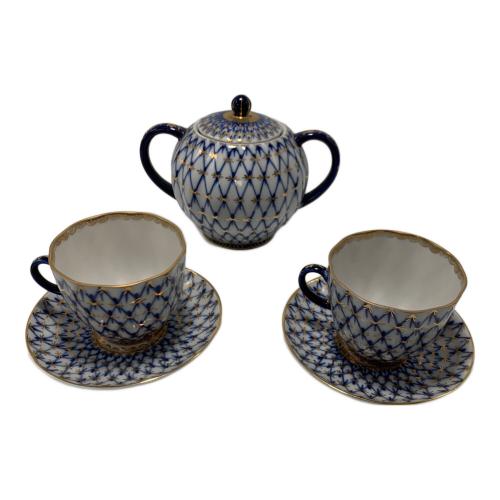 カップ&ソーサー Imperial Porcelain コバルトネット