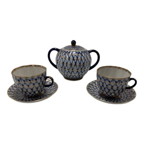 カップ&ソーサー Imperial Porcelain コバルトネット