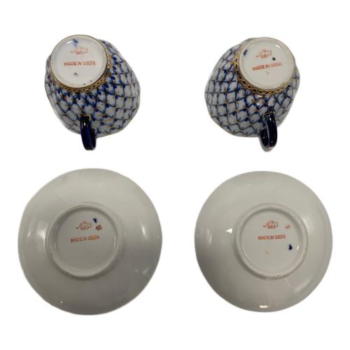 カップ&ソーサー Imperial Porcelain コバルトネット