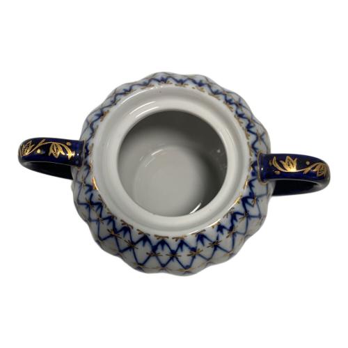 カップ&ソーサー Imperial Porcelain コバルトネット