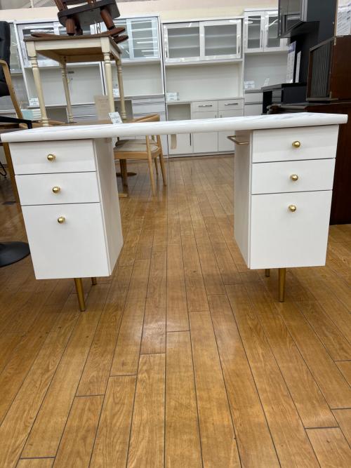 Franc franc (フランフラン) デスク 276 ホワイト エルドラド