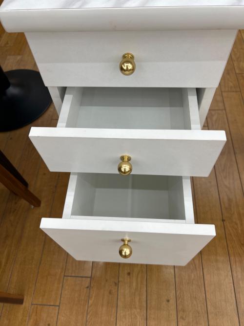 Franc franc (フランフラン) デスク 276 ホワイト エルドラド