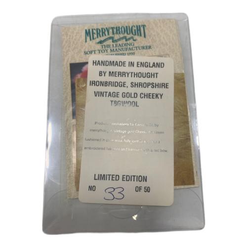 merrythought (メリーソート) チーキー テディベア