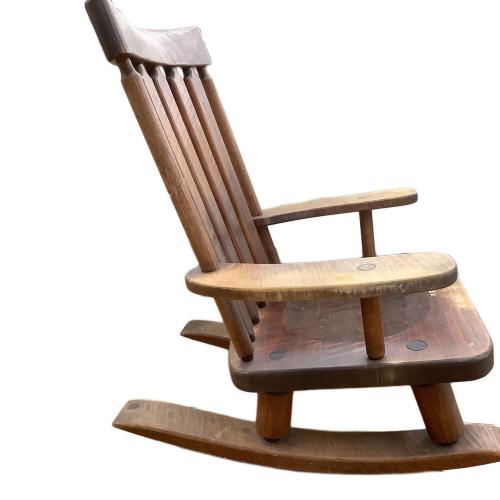 ロッキングチェアー 天然木