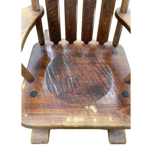 ロッキングチェアー 天然木