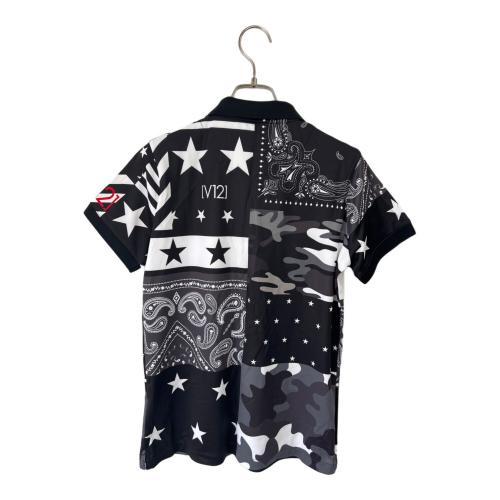 V12 (ヴィトゥエルブ) ゴルフウェア(トップス) V122110-CT20 レディース SIZE 1 ブラック×ホワイト