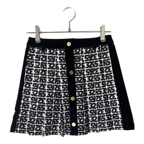 sy32 by sweet years (エスワイサーティトゥバイスィートイヤーズ) ゴルフウェア(スカート) SYG-23A18W レディース SIZE S ブラック×グレー