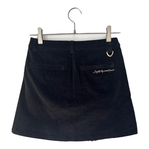 sy32 by sweet years (エスワイサーティトゥバイスィートイヤーズ) ゴルフウェア(スカート) SYG-23A18W レディース SIZE S ブラック×グレー