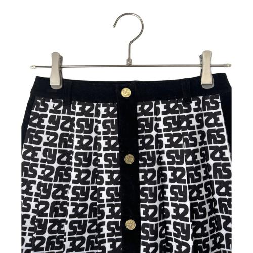 sy32 by sweet years (エスワイサーティトゥバイスィートイヤーズ) ゴルフウェア(スカート) SYG-23A18W レディース SIZE S ブラック×グレー