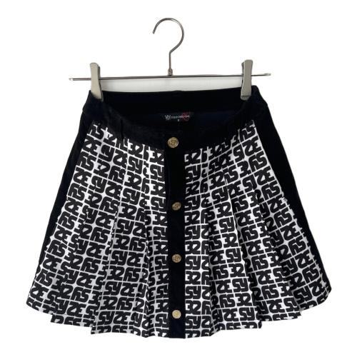 sy32 by sweet years (エスワイサーティトゥバイスィートイヤーズ) ゴルフウェア(スカート) SYG-23A18W レディース SIZE S ブラック×グレー